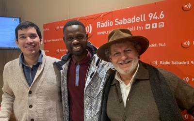  Dimitre Defranc, Lamine Souane i Hugo Colacho/ Mireia Sans